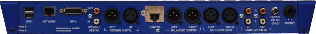Audio Profesional Instant Replay 3 panel posterior