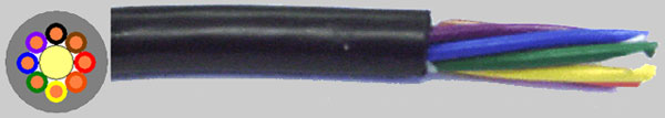 SPK 8 x 2.5mm Cable de altavoz flexible